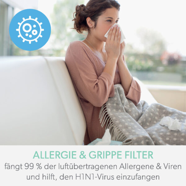 Leitz TruSens Allergie und Grippe HEPA-Filtertrommel für Z-2000 & Z-3000 Serie – Bild 4