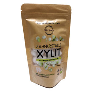 Zahnkristalle aus Xylit & Eukalyptus Geschmack von Bio Passion Kristall – 152g