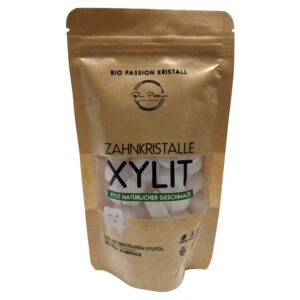 Zahnkristalle aus Xylit & natürlicher Geschmack von Bio Passion Kristall – 152g